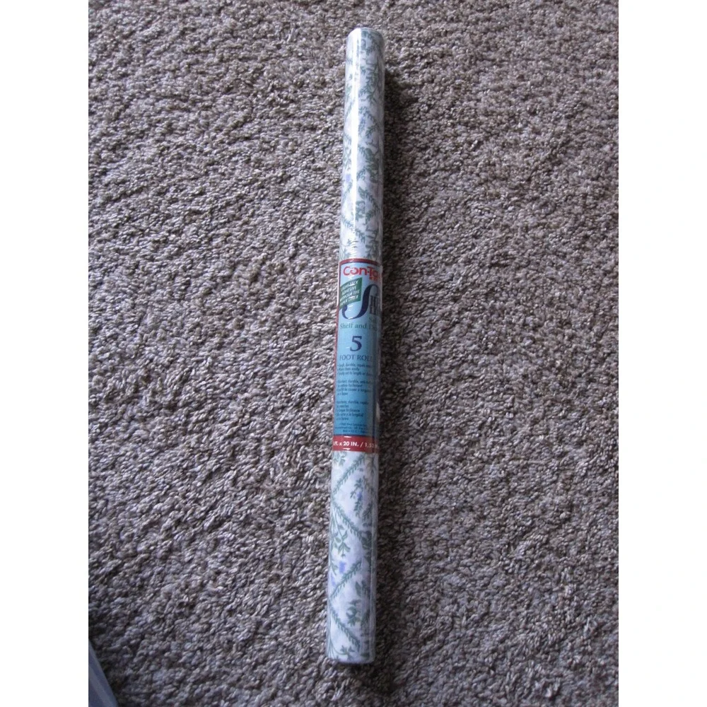 NEW Con-tact Contact Brand Herb Garden Mat Shelf Drawer Liner‎ Adhesive 5' Roll!